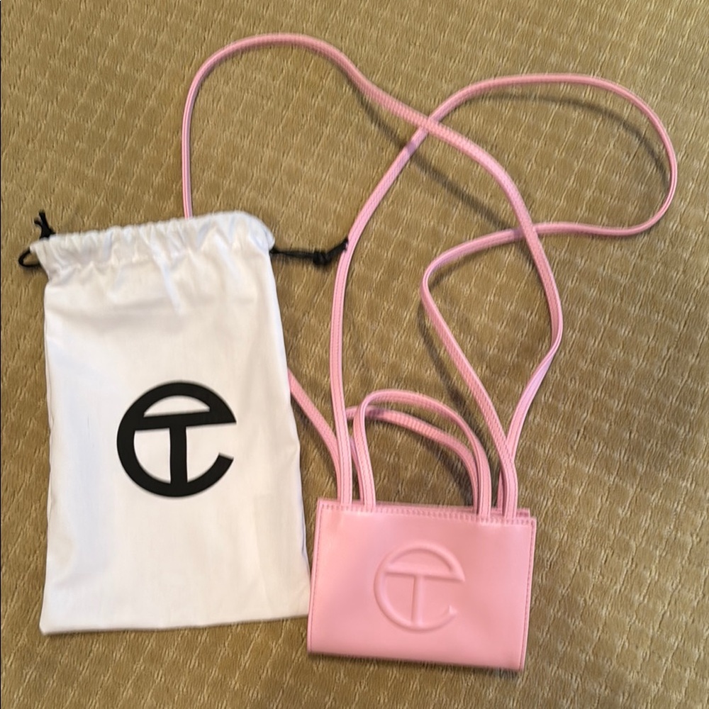 Telfar Bubblegum Pink Small Shopping Bag